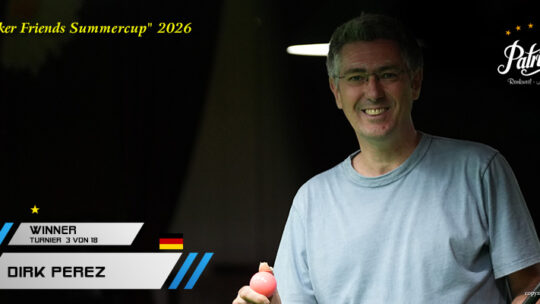 Überraschungssieger aus dem hohen Norden – Dirk Pérez triumphiert beim 3. Snooker Friends Sommercup