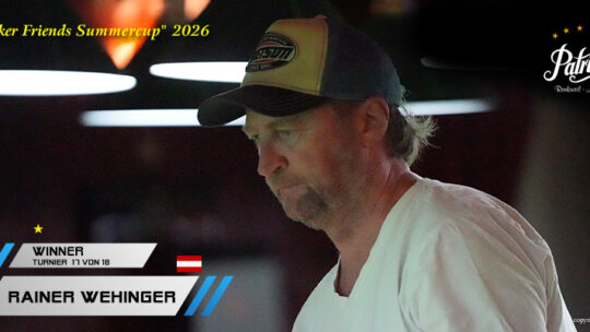 Taschenrechner statt Trainingsplan! – Rainer Wehinger rechnet sich zum Sommercup-Sieg
